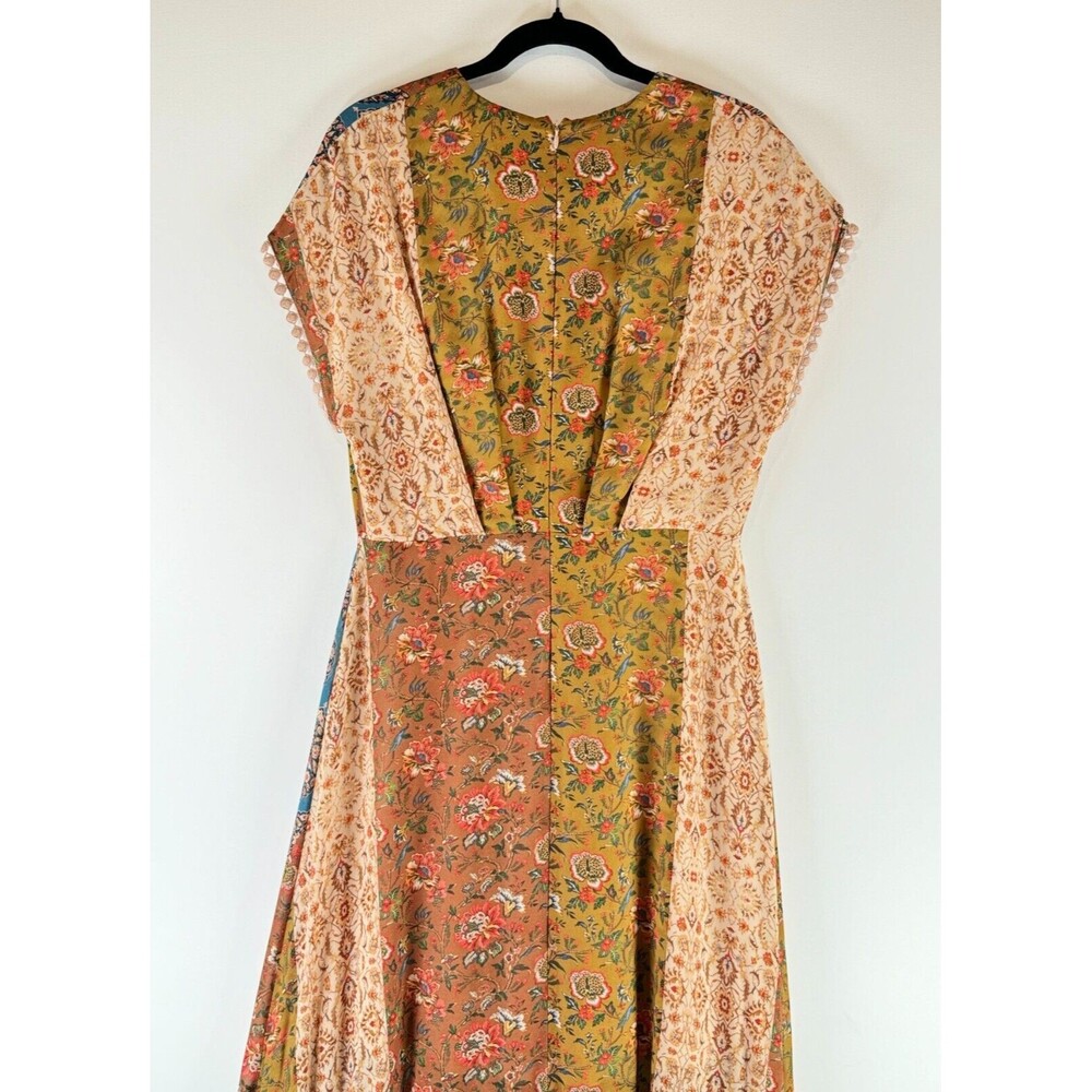 Sachin + Babi Multicolor Patchwork Maxi Dress - image 8